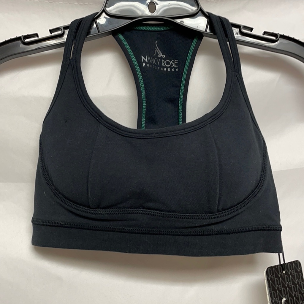 Nancy Rose Performance Basic Coverage Bra Sz 2